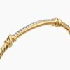 AE9A4ADA-297B-9EB0-8B82-BB3B42B9D110.jpg Petite Helena Cablespira® Station Bracelet 18K Yellow Gold with Diamonds, 3mm
