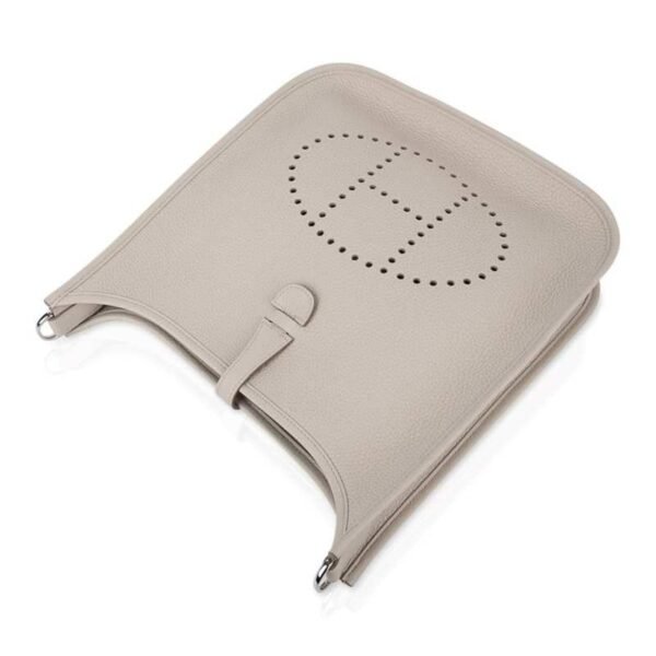 AEB11503-550E-BBAA-E767-93081BA39401.jpg Evelyne PM Bag Beton Palladium Hardware Clemence Leather bag