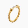 AEFA4306-16BA-A42B-D6B0-710F3499353A.jpg Petite Helena Wrap Band Ring 18K Yellow Gold with Diamonds - 6