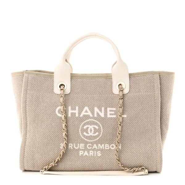 AEFA9A1C-DD6F-D0B8-CF1E-1FBC22F6DD77.jpg Chanel Mixed Fibers Calfskin Deauville Tote Light Grey