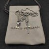 David Yurman Cable Classics Cross Amulet with 18K Yellow Gold