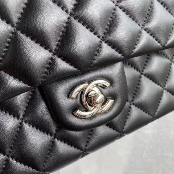 Chanel Pantent Leather Class-Flap Bag A01112
