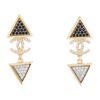 2024 Strass CC Drop Earrings
