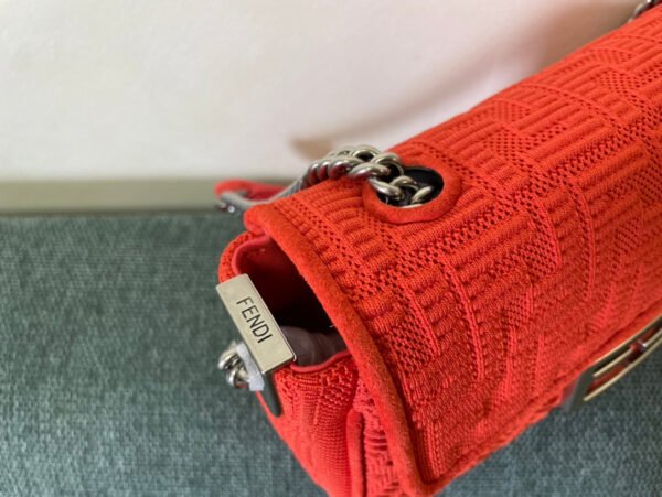 Fendi Midi Baguette Chain Bag