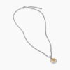 B06E6565-40F6-03B8-B987-98F1E850A66A.jpg Petite Albion® Pendant Necklace Sterling Silver with Citrine and Diamonds, 7mm