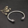 B0E5C695-F6E3-DF02-3301-012D2F1773E2.jpg Classic Cable Bracelet Silver and Half Diamonds 5 MM