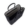 Garden Party 30 Bag Black Vache Country Leather with Palladium Hardware