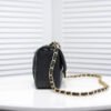 Chanel Mini Flap Bag Black For Women 7.8in/20cm A69900
