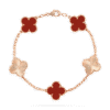 Vintage Alhambra bracelet, 5 motifs