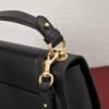 Gucci Blondie Leather Top Handle Black 27x17cm