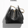 CHANEL 25 large bag(Black)