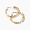 B4860AD1-8850-ED5A-E6E2-7DE12E231546.jpg Crossover Hoop Earrings 18K Yellow Gold with Diamonds, 26.5mm
