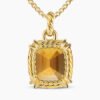 Marbella Pendant 18K Yellow Gold with Citrine, 22mm