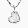 B5CFE57F-D6D7-0CFA-057A-D9E860A34BA7.jpg DY Elements® Heart Amulet Sterling Silver with Mother of Pearl and Diamonds
