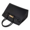 B7C645A5-BA63-259F-E20E-9F5DE2B3CC33.jpg Birkin Sellier Limited Edition 30 Bag Black Veau Graine Monsieur Laiton