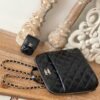 Chanel Rucksack Backpack Black Bag For Women 21cm/8in