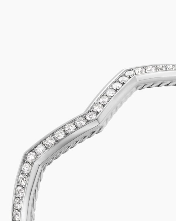 BA008FAE-E2DA-6DD3-0BCD-FDFC77B26CA7.jpg Zig Zag Stax??Cuff Bracelet Sterling Silver with Diamonds, 5mm