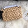 Chanel 1112 Apricot Medium Size 2.55 Lambskin Leather Flap Bag