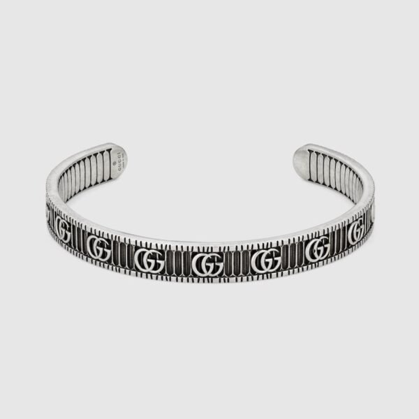 BA943847-E5F1-7AE9-497C-F80BD6C30557.jpg BRACELET WITH DOUBLE G IN SILVER
