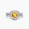 BB149F6E-2E74-C158-B18D-389B0547FFDD.jpg Petite Albion® Ring Sterling Silver with Citrine and Diamonds - 6