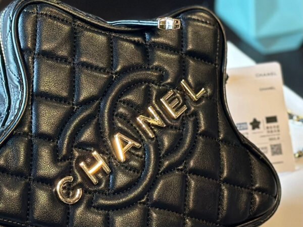 Leather handbag - Gold