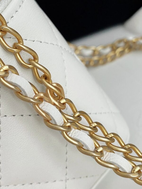 Chanel Small Vanity With Chain White For Women, Women&rsquo;s Bags 4.3in/11cm