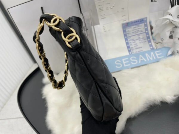 Chanel Hobo Handbag Black For Women, Women&rsquo;s Bags 9.4in/24cm AS3562 B09178 94305
