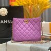 Chanel Hobo Handbag Purple Bag For Women 16cm/6in