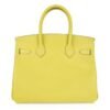Birkin 30 Bag Rare Lime Candy Limited Edition Gris Perle Interior Palladium