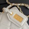 Chanel Small Flap Bag With Top Handle White For Women, Women&rsquo;s Bags 8.1in/20.5cm