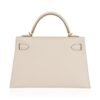 Kelly 18 Mini Sellier Bag Craie Epsom Leather Gold Hardware
