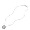 Infinity Pendant with Diamonds on Chain