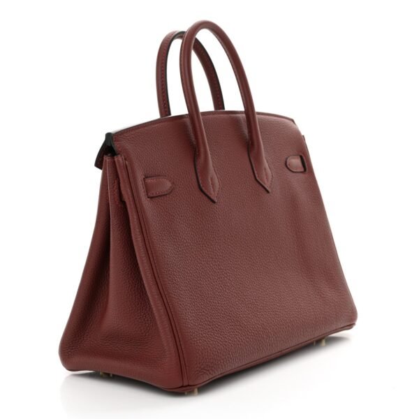 Birkin 35 Rouge H in Togo Leather with Gold Hardware