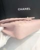 BFDD12C5-6902-FA17-D130-ECA19D6BC82D.jpg Chanel Medium Classic Double Flap Light Pink Caviar Light Gold Hardware