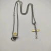 David Yurman Cable Classics Cross Amulet with 18K Yellow Gold