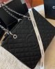 Chanel Grand Shopping Tote Black Caviar Silver Hardware