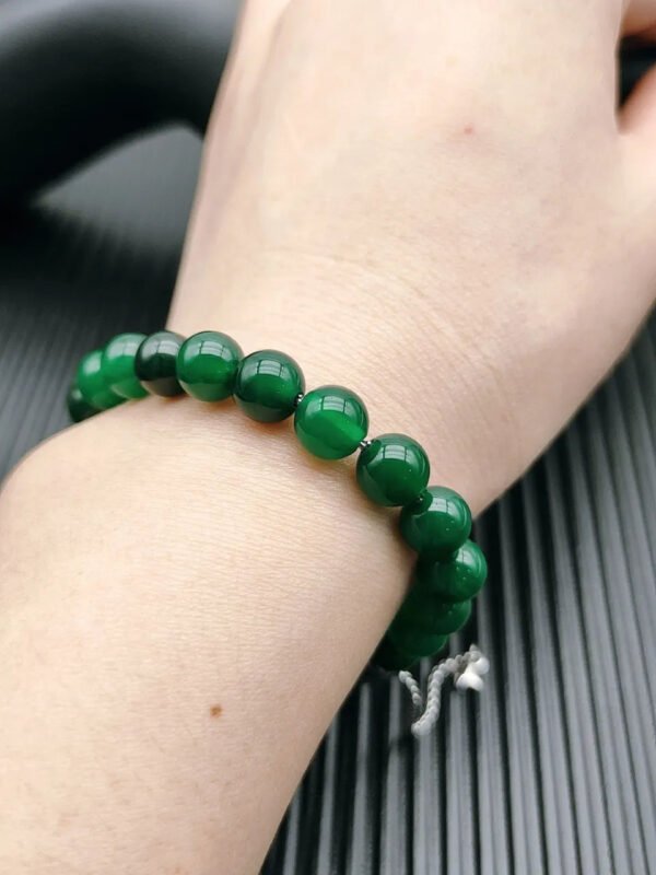 8MM Stretch Rock Crystal Bracelet