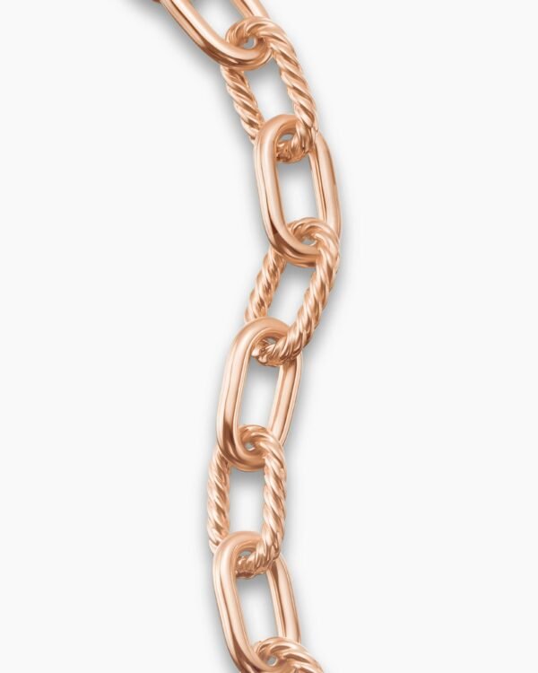 DY Madison&reg; Chain Bracelet 18K Rose Gold