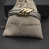 David Yurman Cable Twist Bangle in 14K Yellow Gold/Sterling Silver