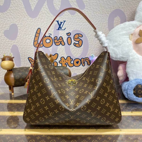 Louis Vuitton Monogram Canvas Slouchy MM M12098
