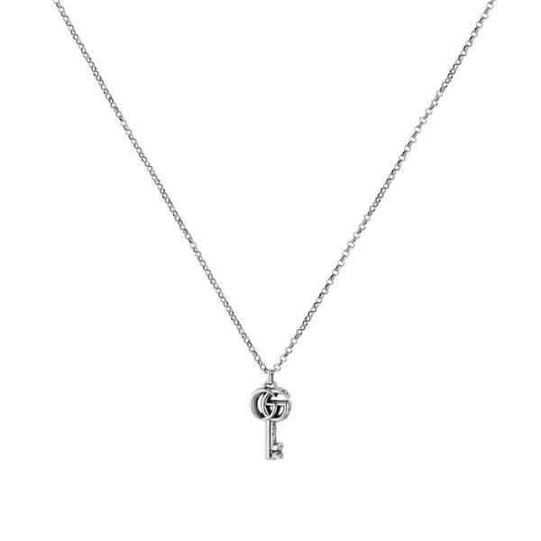 Sterling Silver Marmont Key Necklace 19.5"