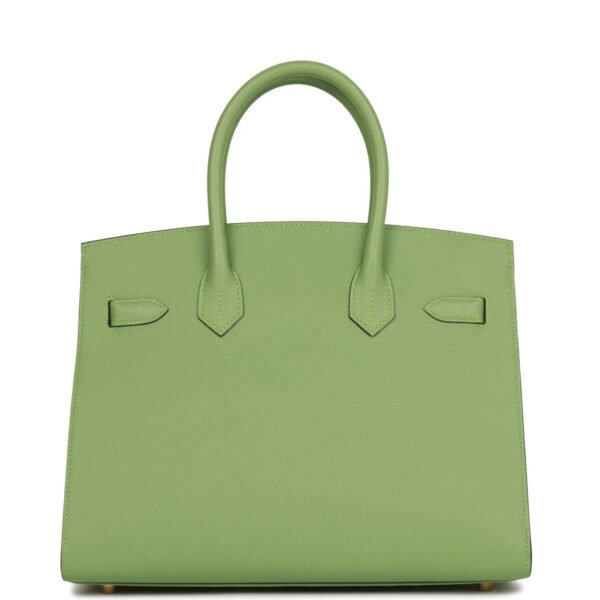 Birkin 25 Vert Criquet Epsom with Palladium Hardware