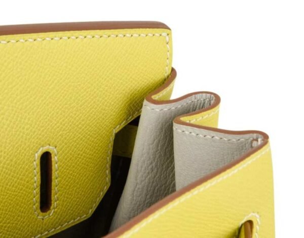 Birkin 30 Bag Rare Lime Candy Limited Edition Gris Perle Interior Palladium