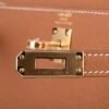 Kelly 25 Sellier Bag Gold Epsom Leather with Gold Hardware