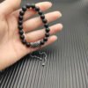 8MM Stretch Rock Crystal Bracelet