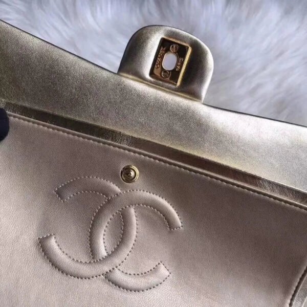 C8A07F90-D11B-7FF4-B044-6446890FDBBC.jpg Chanel 1112 Gold Medium Size 2.55 Lambskin Leather Flap Bag