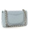 C91A568D-7491-401C-C536-E5D59F06A98A.jpg Caviar Quilted Medium Double Flap Light Blue