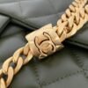 Chanel Small Flap Bag Green For Women, Women&rsquo;s Bags 8.7in/22cm