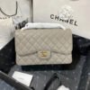 Chanel Large Classic Handbag Gold Hardware Grey For Women, Women&rsquo;s Handbags, Shoulder Bags 11.8in/30cm