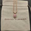 CA777FB5-EF96-3BA7-B5F2-6E7FCF630697.jpg Skull Amulet Full Pavé Purple Sapphires and 18K Rose Gold, 14mm